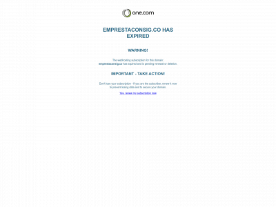 emprestaconsig.co snapshot