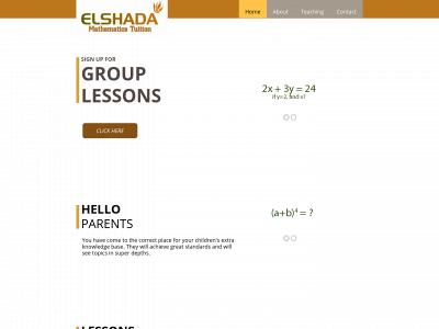 elshada.co.uk snapshot