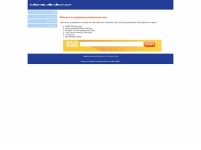 www.ststephensunitedchurch.com snapshot