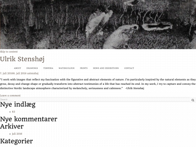 ulrikstenshoj.dk snapshot