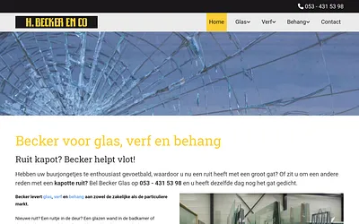 beckerglas.nl snapshot