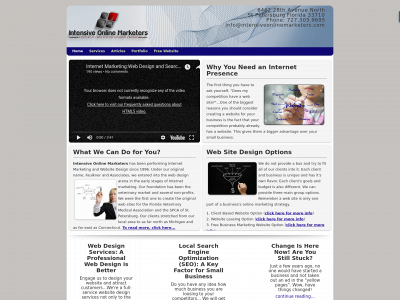intensiveonlinemarketers.com snapshot