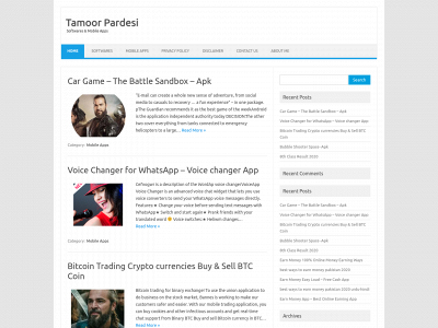 tamoorpardesi.com snapshot