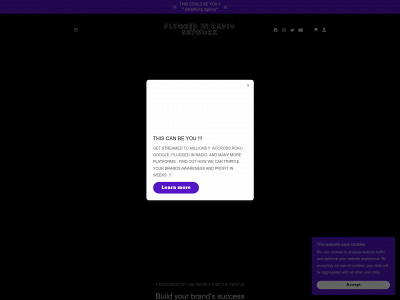 pluggedinradio.com snapshot