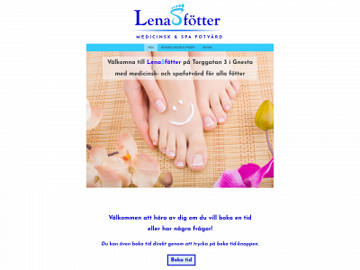 lenasfotter.com snapshot