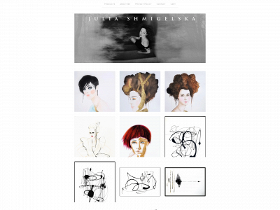 juliashmigelska-art.com snapshot