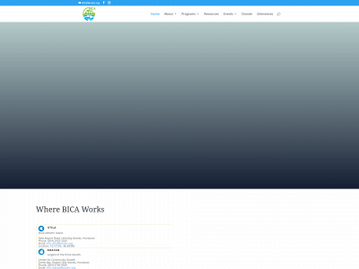 bicaguanaja.org snapshot