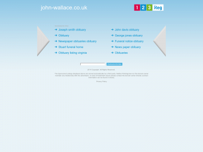 john-wallace.co.uk snapshot