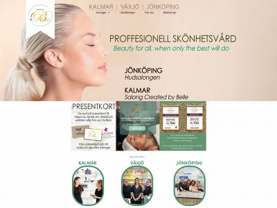 salongcreatedbybelle.se snapshot