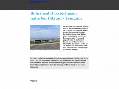 bohrinsel-ditzum.de snapshot