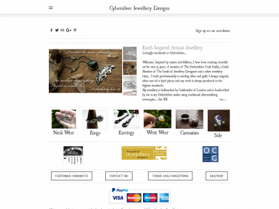 cybersilverjewellerydesigns.co.uk snapshot