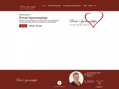 berits-hjemmepleje.dk snapshot