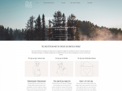 lifeofgreen.se snapshot
