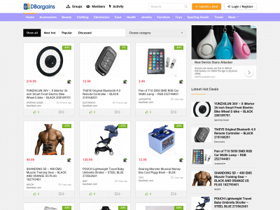 dbargains.com snapshot