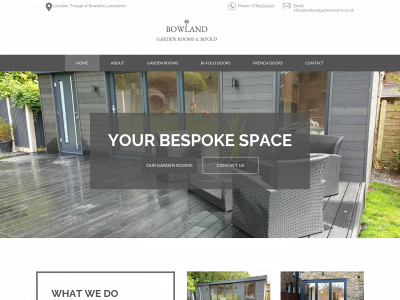 bowlandgardenrooms.co.uk snapshot