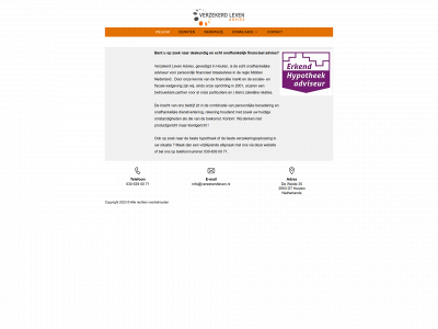 verzekerdleven.nl snapshot