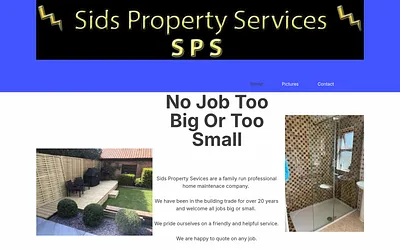 sidspropertyservices.co.uk snapshot