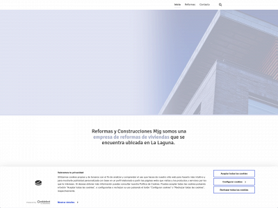 www.reformasyconstruccionesmjg.com snapshot