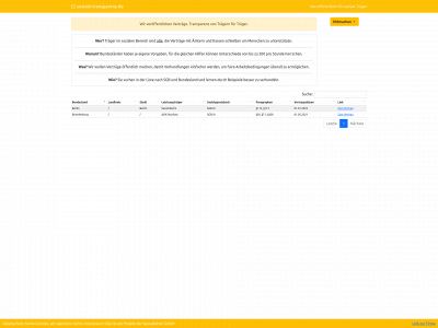 soziale-transparenz.de snapshot
