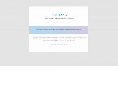 hendriks-cafe.de snapshot