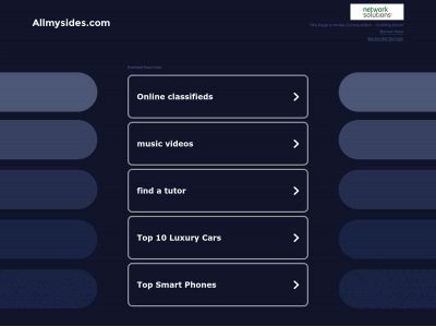 allmysides.com snapshot