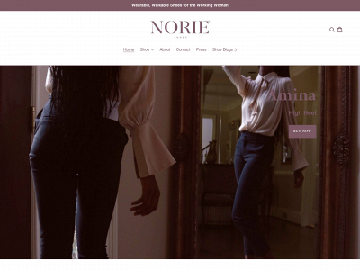 www.norieshoes.com snapshot