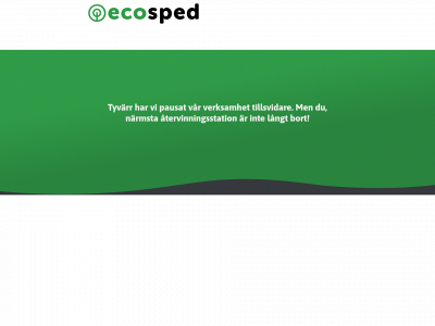 ecosped.se snapshot
