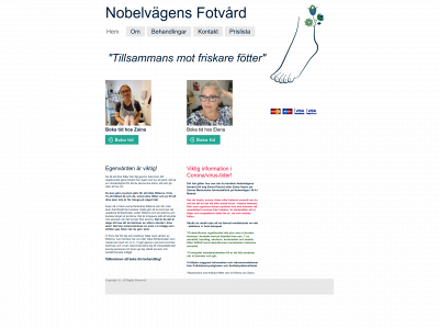 nobelvagensfotvard.se snapshot