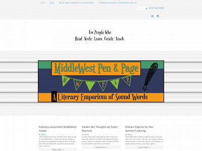 middlewestpenandpage.com snapshot