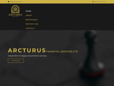 arcturusfs.co.uk snapshot