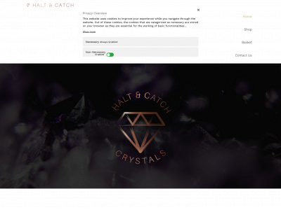 haltandcatchcrystals.co.uk snapshot