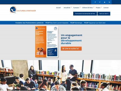 culturesapartager.org snapshot