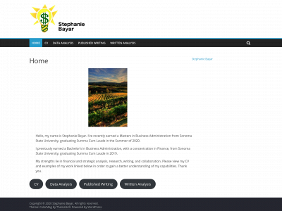 stephaniebayar.com snapshot