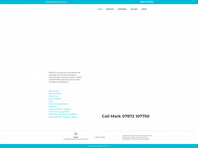 camperservicecentre.co.uk snapshot