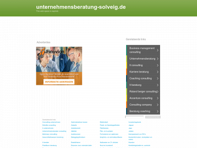 unternehmensberatung-solveig.de snapshot
