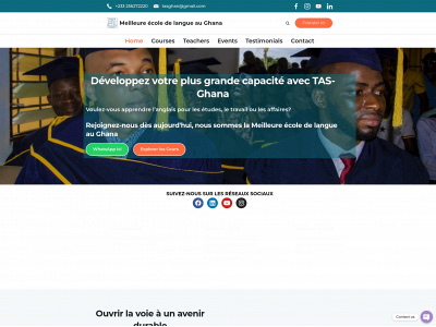 tasenglishinstitute.com snapshot