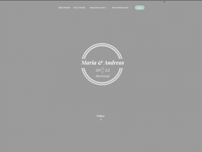 mariaochandreas.se snapshot