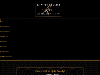 beautystylistann.nl snapshot