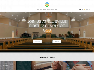 ellisvillefirstassembly.com snapshot