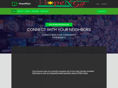 hopenget.com snapshot