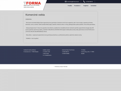 tforma.lt snapshot