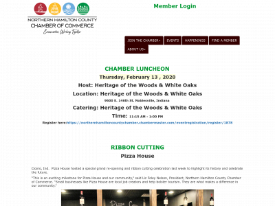 northernhamiltoncountychamber.com snapshot