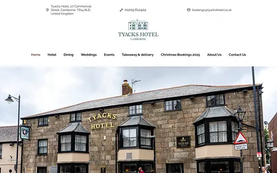 tyackshotel.co.uk snapshot