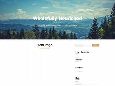 wholefullynourished.com snapshot