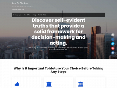 lawofchoices.com snapshot