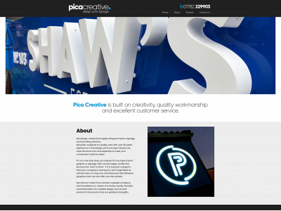 picacreative.co.uk snapshot