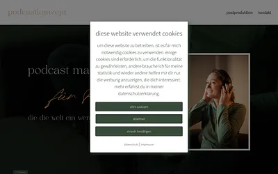 podcastkonzept.de snapshot