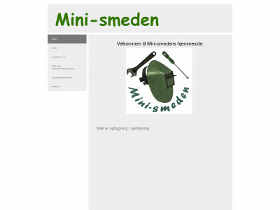 mini-smeden.dk snapshot