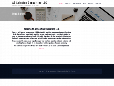 azsolutionconsultingllc.com snapshot
