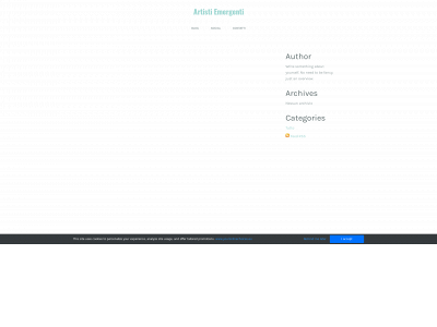 artistiemergentiblog.weebly.com snapshot